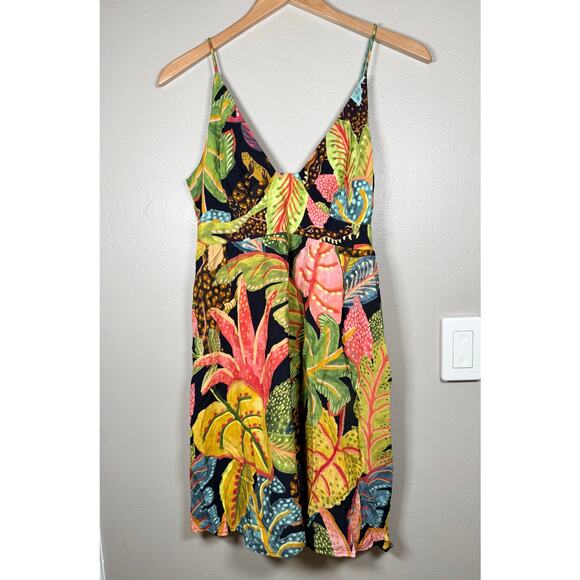 FARM Rio Dresses & Skirts - Vintage Farm Rio Tropical Mini Dress size L